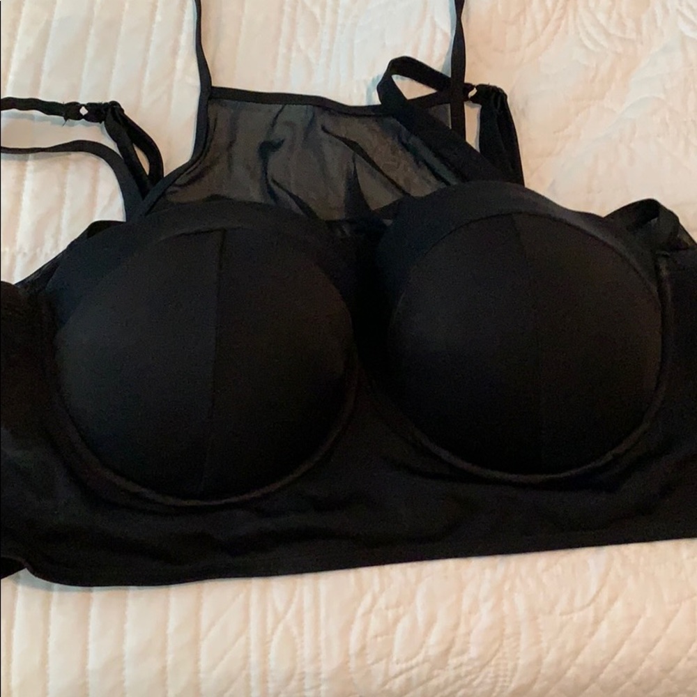 Black Bathing Suit Top
